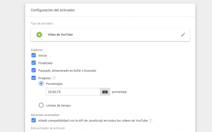 trigger video youtube en gtm