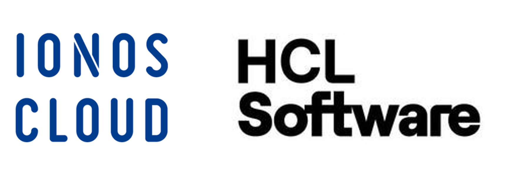logos IONOS y HCLSoftware