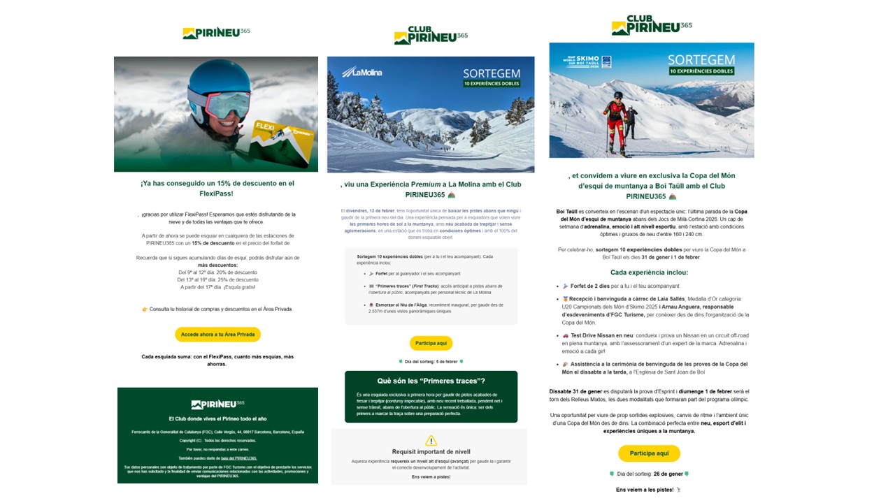 Captura web Club Pireu