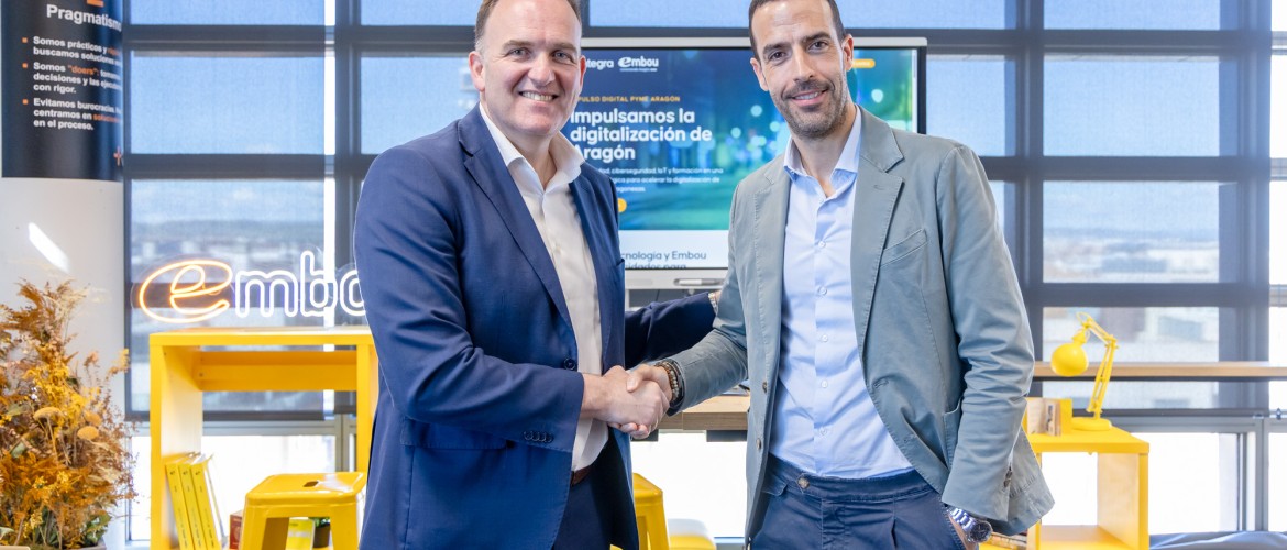Integra y Embou firman una alianza para acelerar la digitalización de las pymes aragonesas