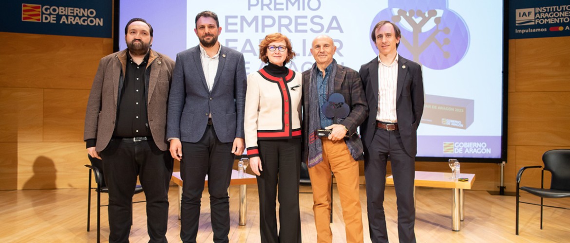 INTEGRA recibe el Premio Empresa Familiar de Aragón 2023