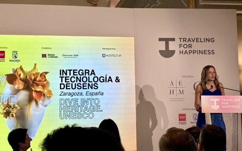Integra Tecnología y DeuSens reciben el premio Traveling for Happiness por Dive into Heritage